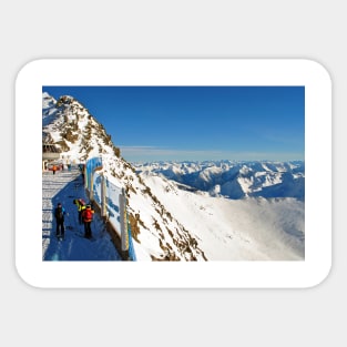 Hochgurgl Obergurgl Tirol Austrian Alps Austria Sticker